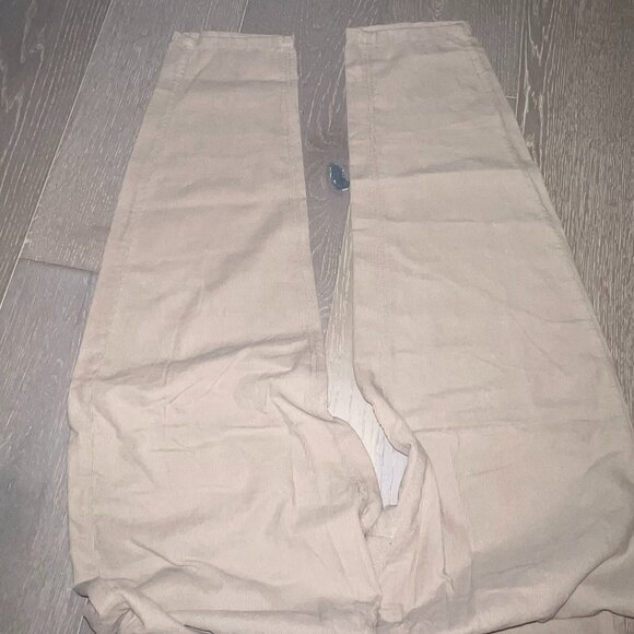NWT! Zara Cream Baggy Corduroy Pant (US 2) - Picture 5 of 5